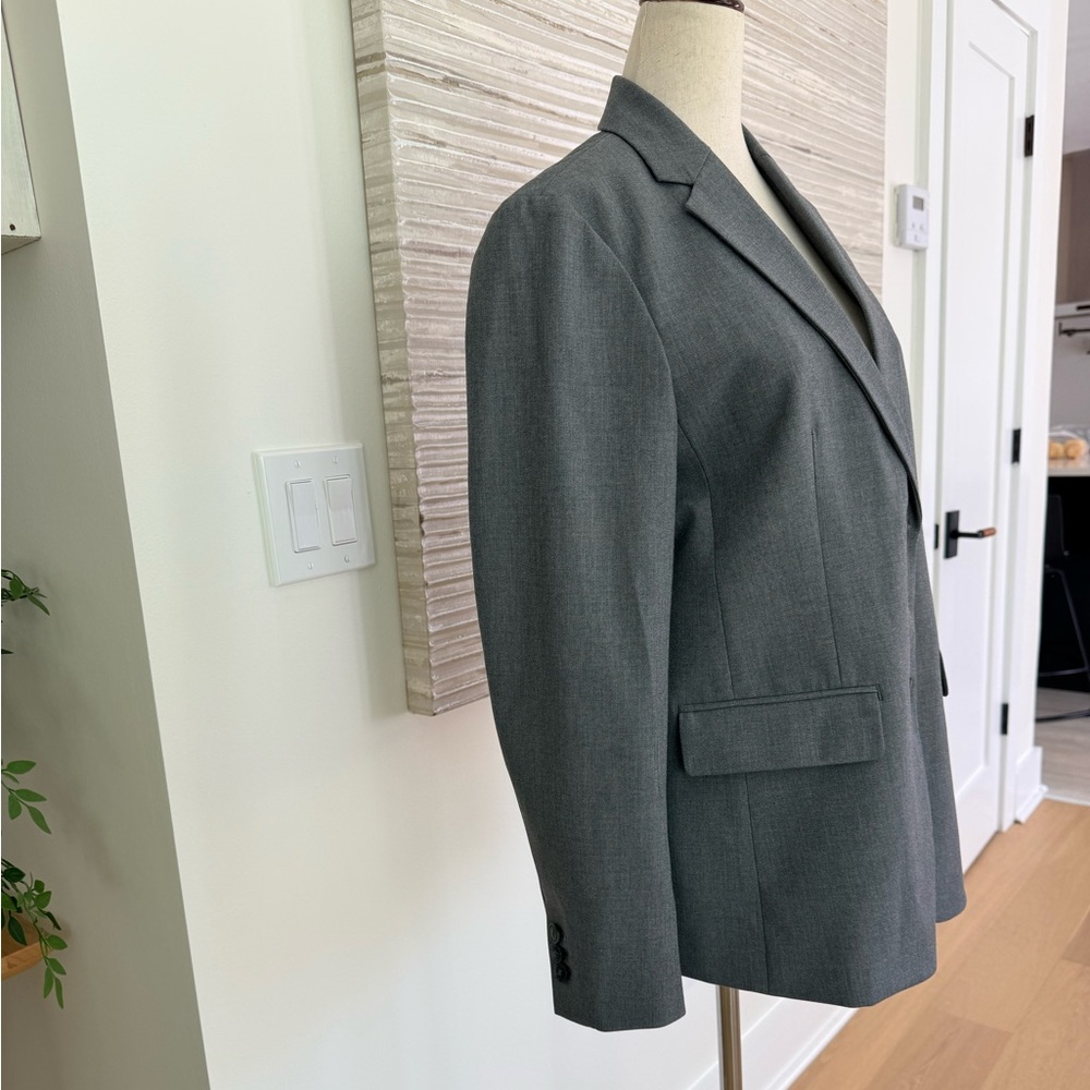 Uniqlo gray jacket and pants suit size XS Petite - Picture 7 of 15
